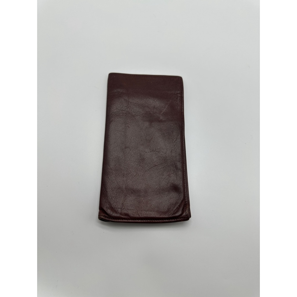 Tilley Leather Wallet Unisex Brown Black One Size